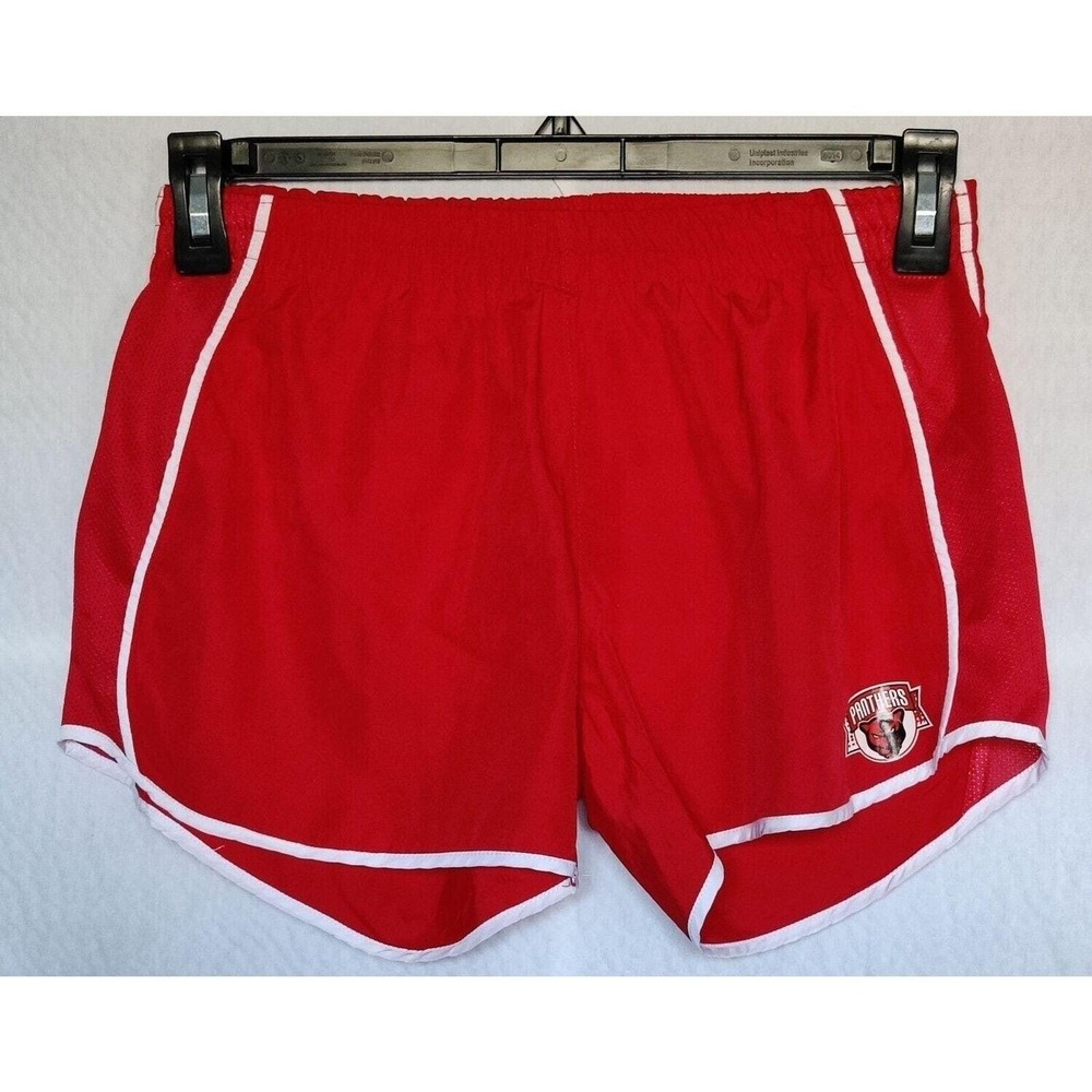Academy Sports Outdoors Panthers Running Shorts Red White S Polyester Athletic